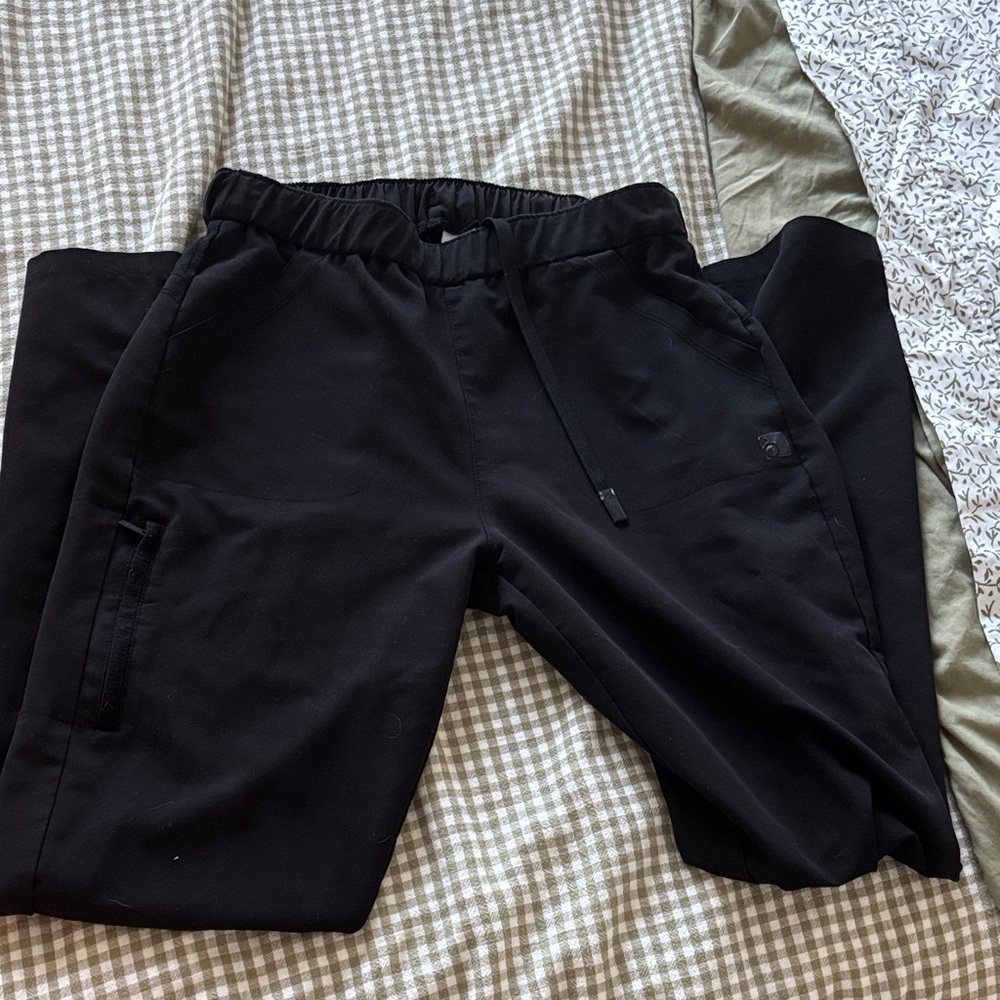 Black Scrub Pants
